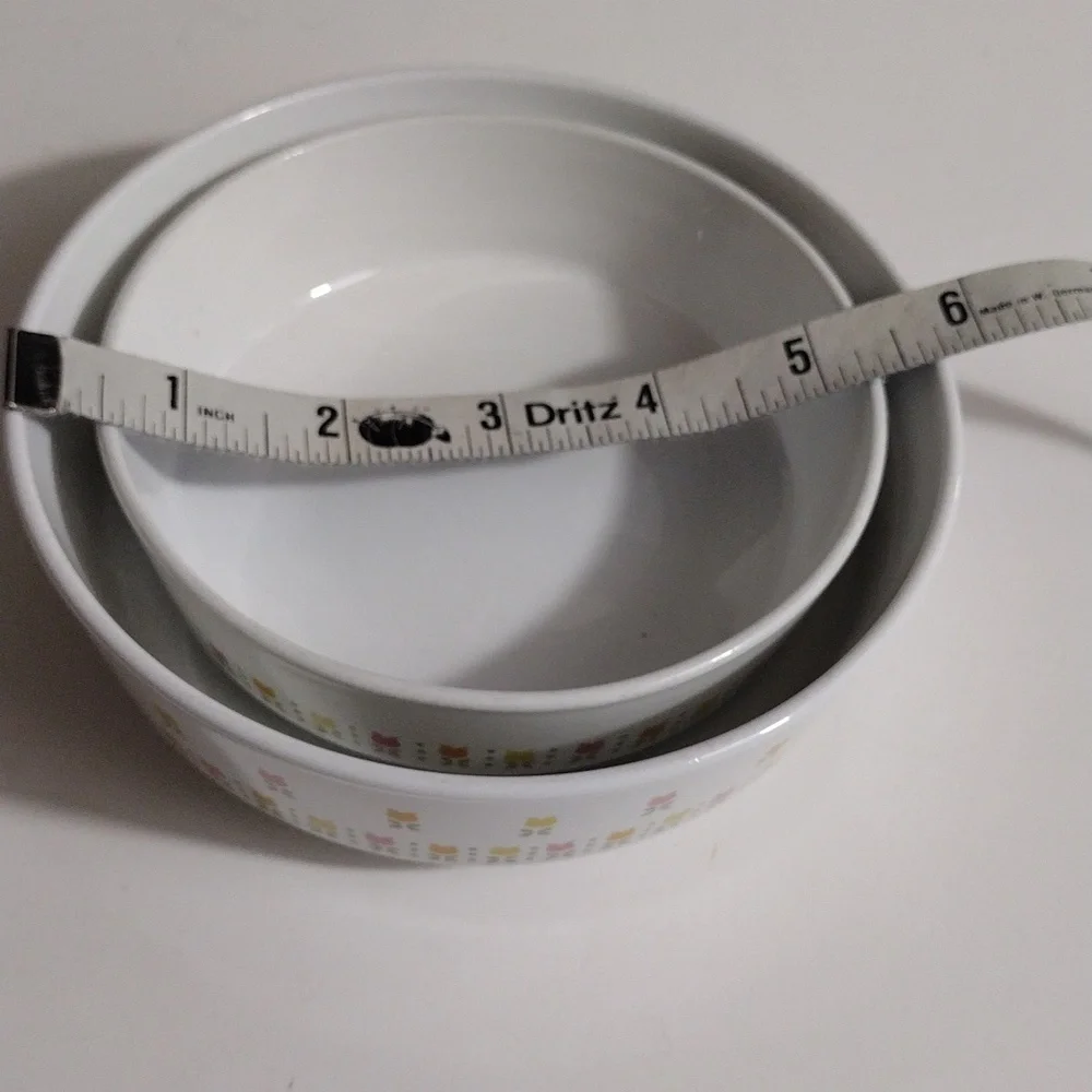 Vintage Corningware White Bowls